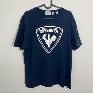 Rossingol Men's Logo Tee Navy Blue L
